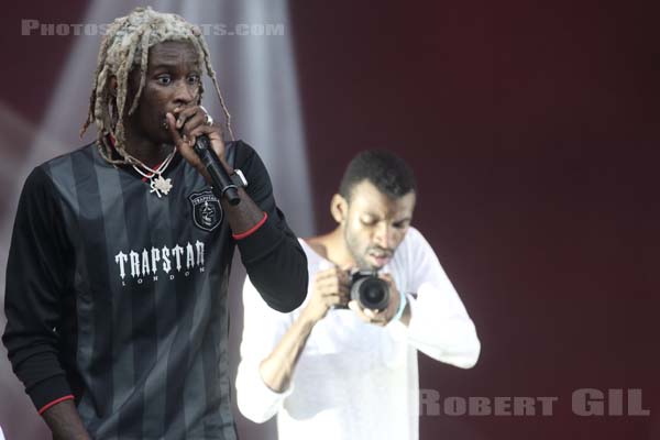 YOUNG THUG - 2015-08-29 - SAINT CLOUD - Domaine National - Scene de l'Industrie - 